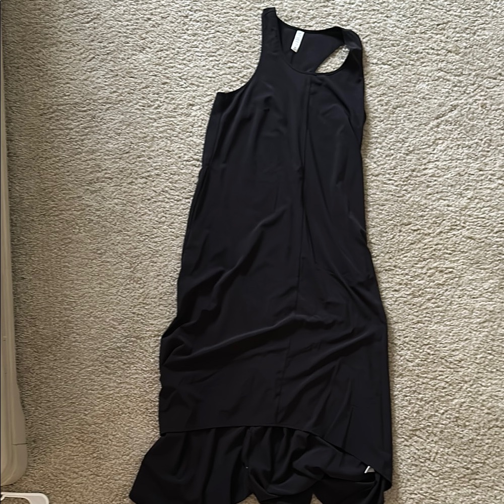 Elegant Black Sleeveless Dress